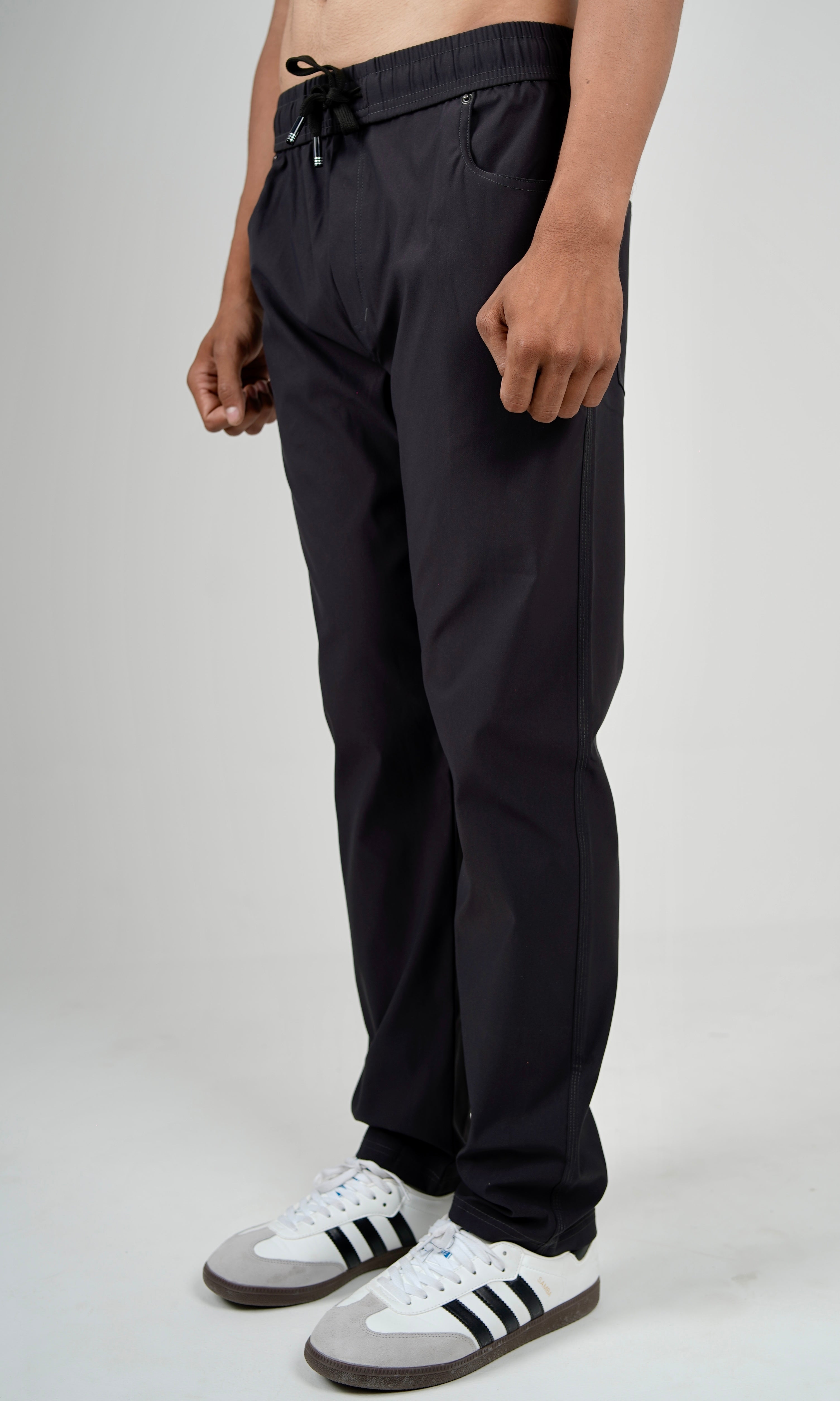 TRACK PANTS - DARK GREY