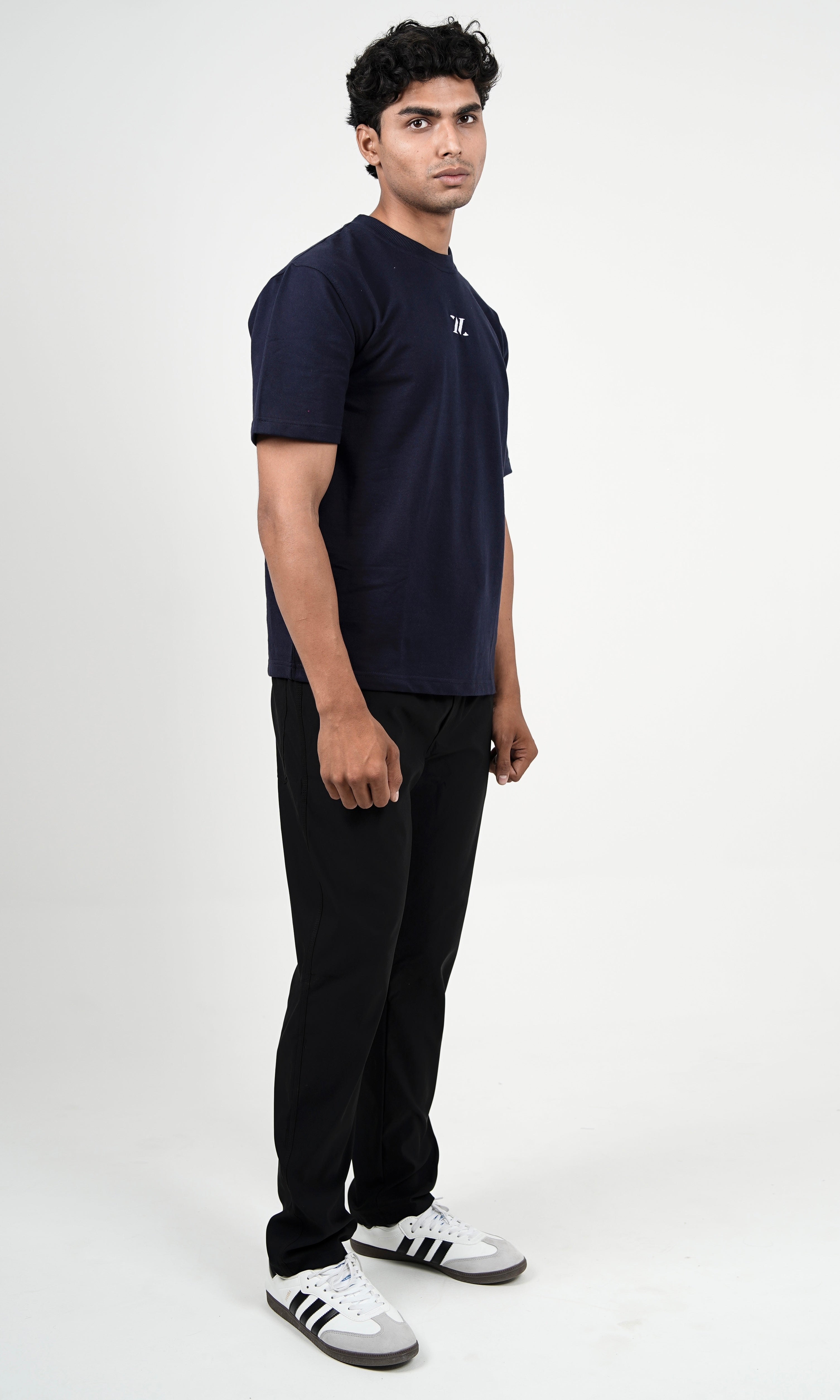SLIGHTLY OVERSIZED TEE - NAVY