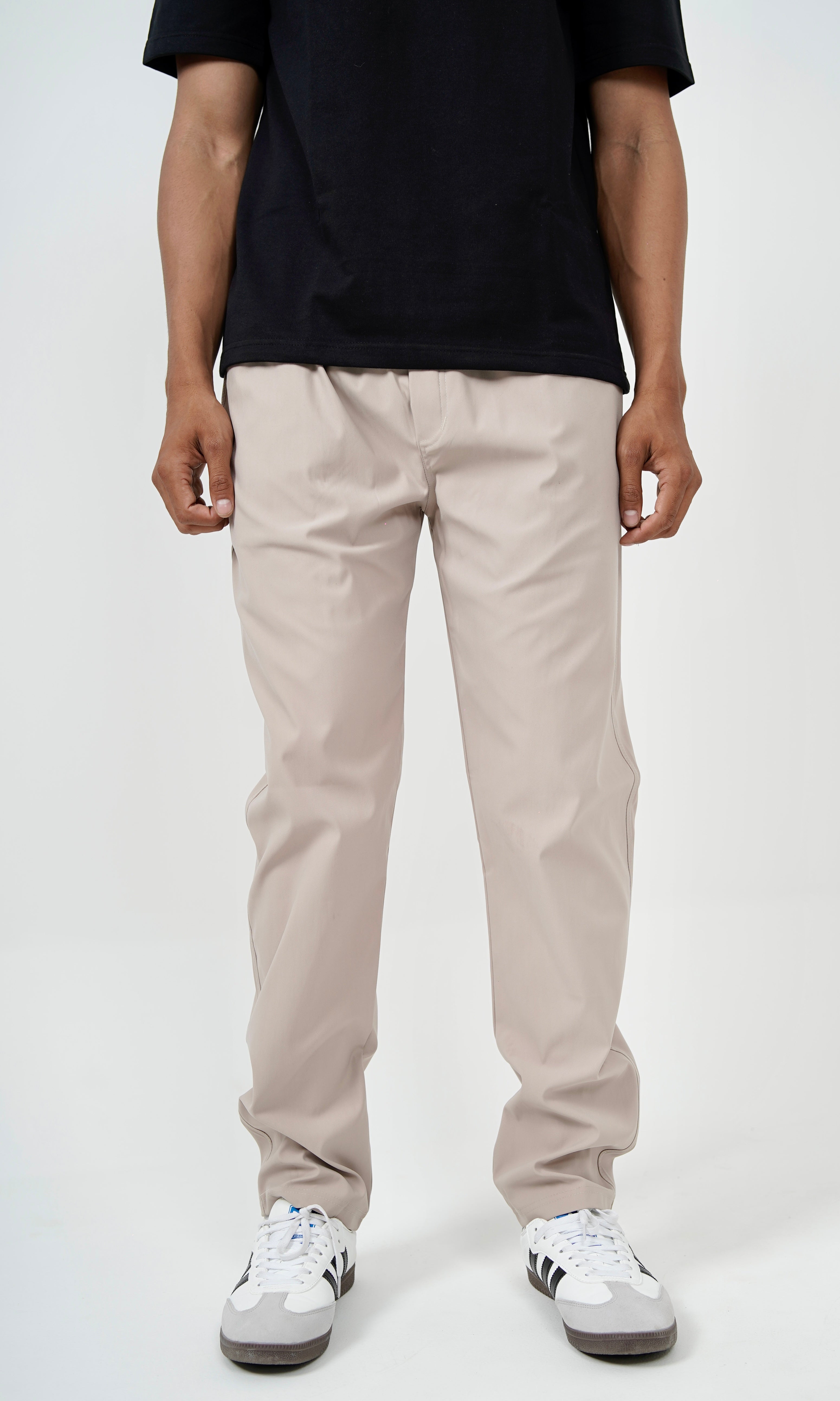TRACK PANTS - BEIGE