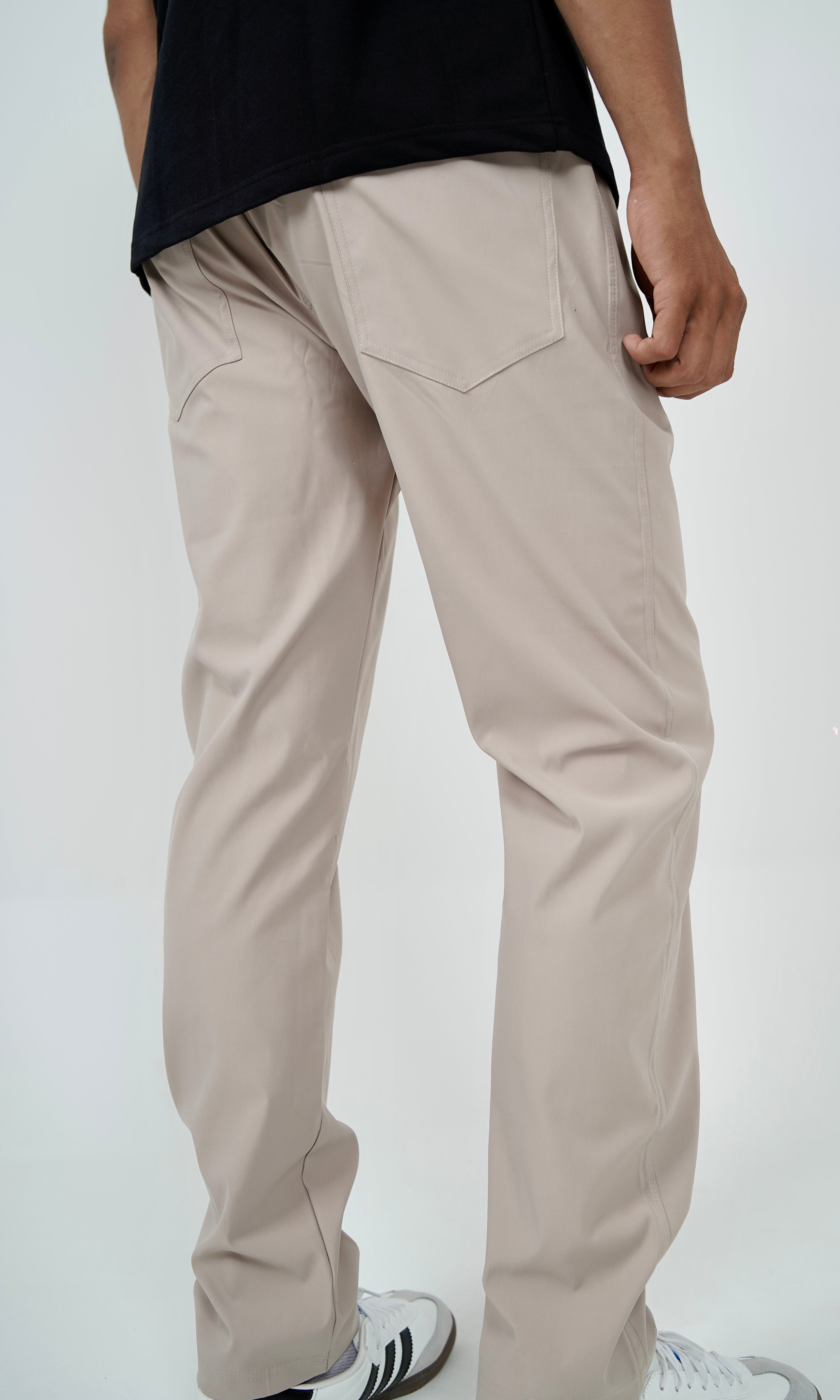 TRACK PANTS - BEIGE